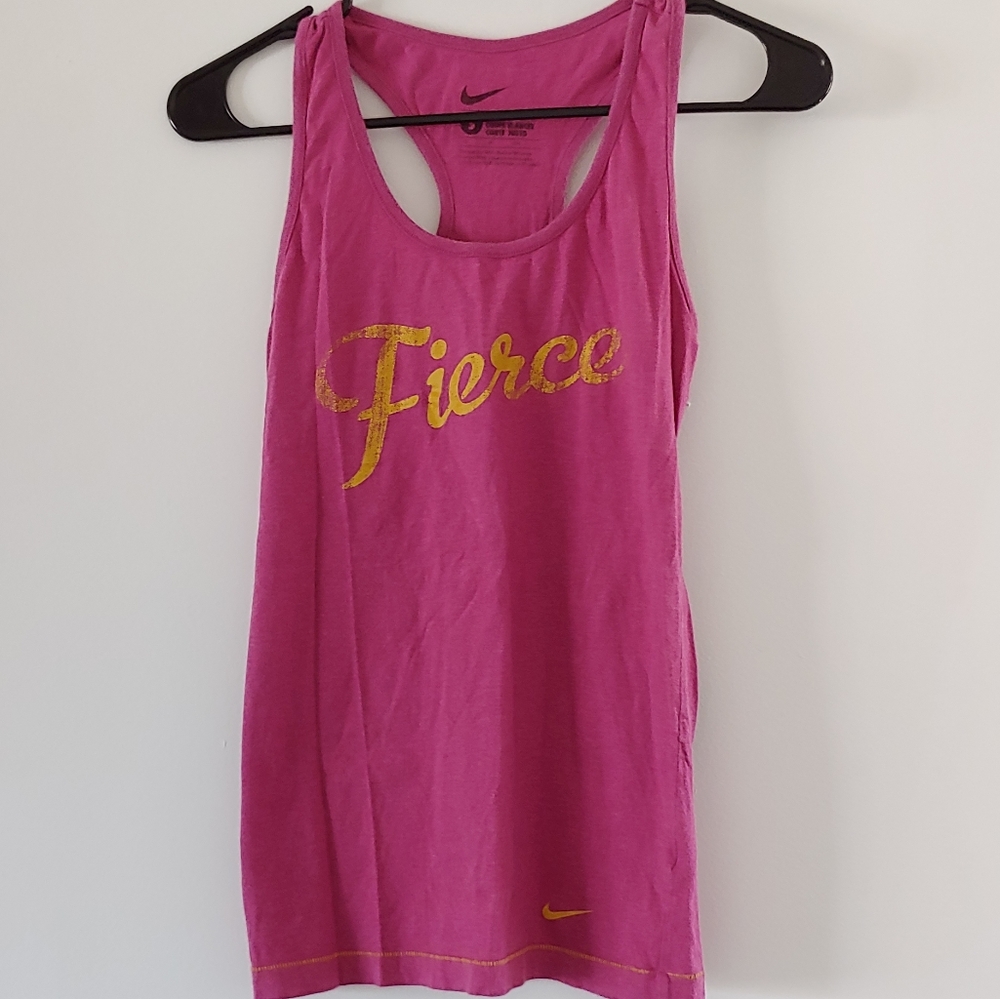 Nike "Fierce" Racerback Tank Top